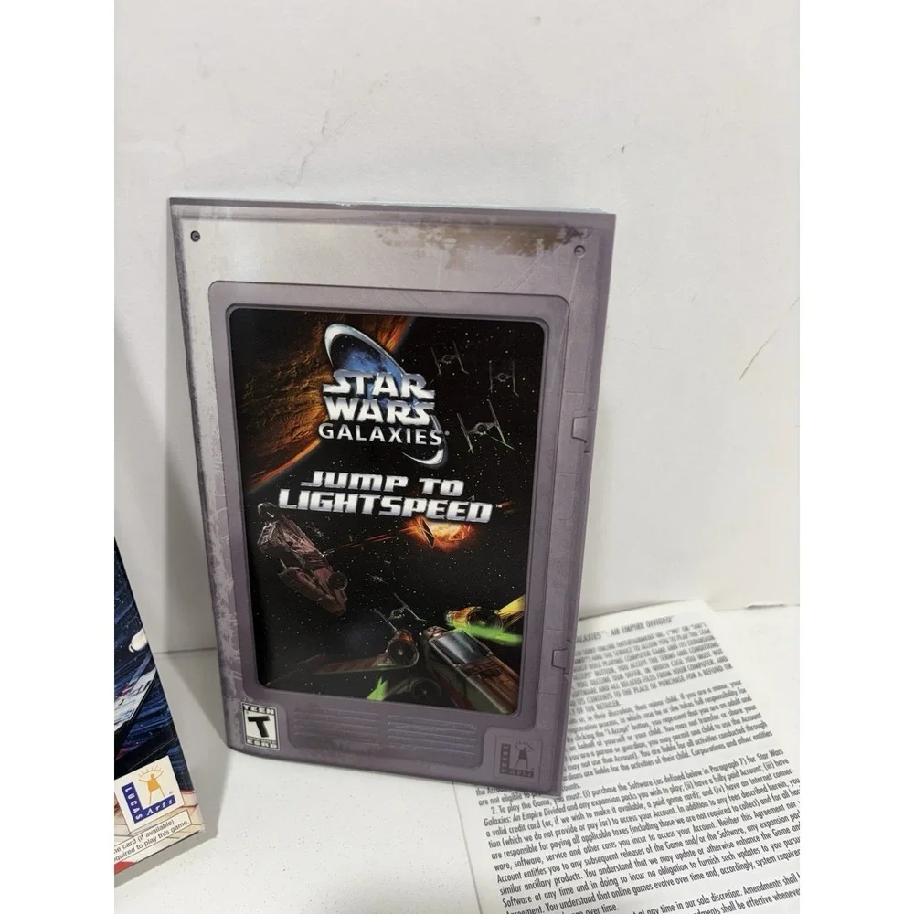 Star Wars Galaxies Jump to Lightspeed Expansion One PC Retail Box‎ 100+ Level